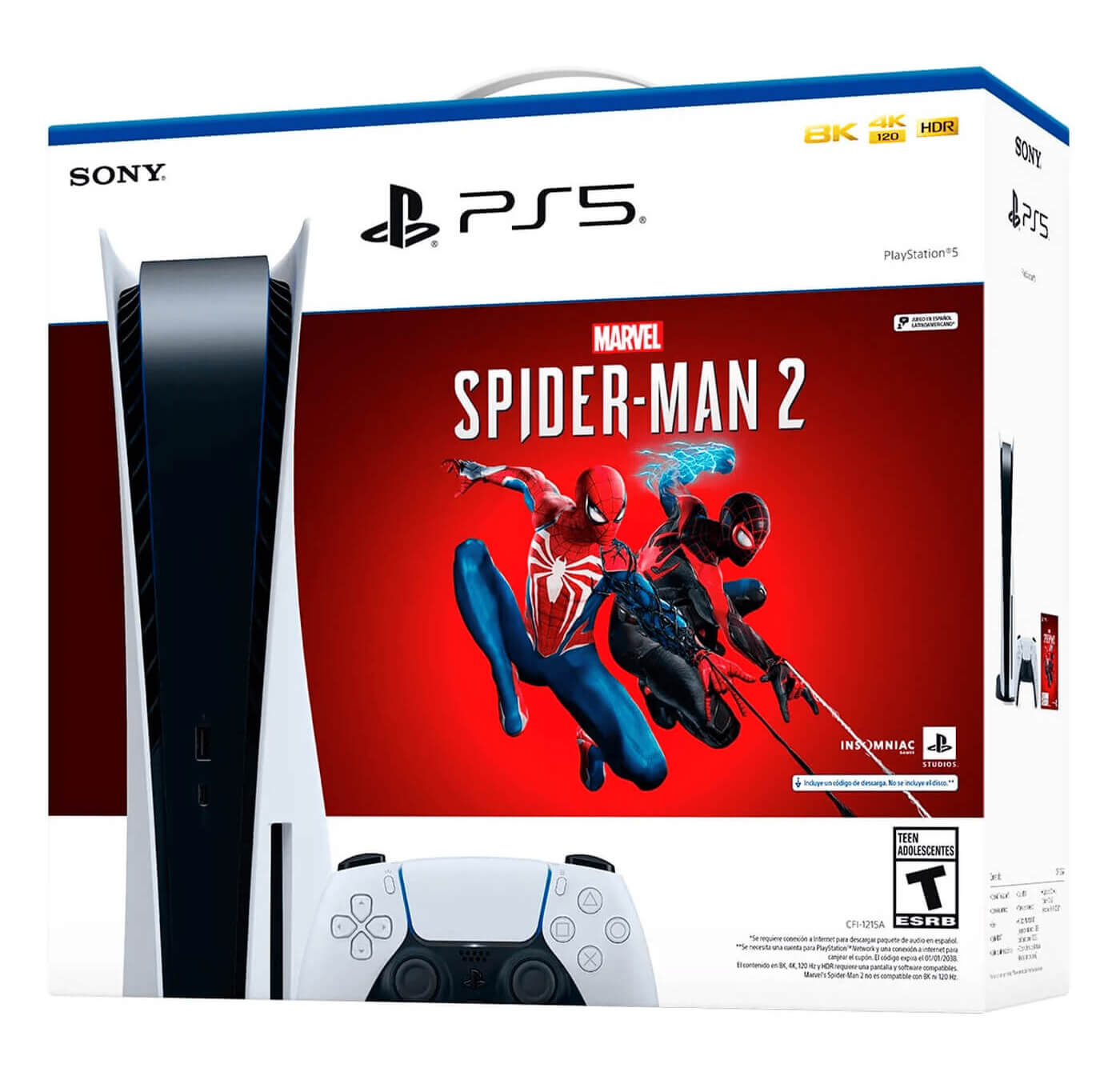 Consola PS5 Estandar Edición Spider-Man 2 Imagen principal del producto