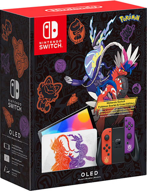 Consola Nintendo Switch Modelo OLED Pokémon Scarlet & Violet Imagen principal del producto