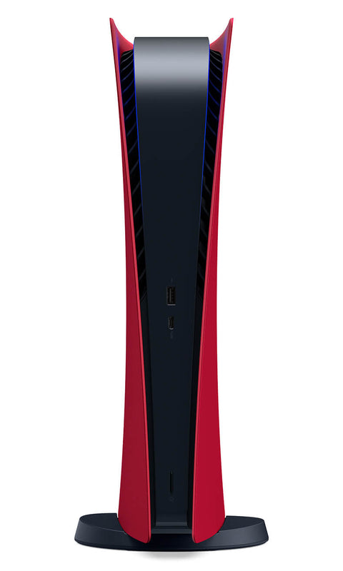 Cubiertas para consola PS5 Digital Volcanic Red